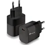 NGS Cargador de Pared GaN2 20W USB-C Negro BUD20W
